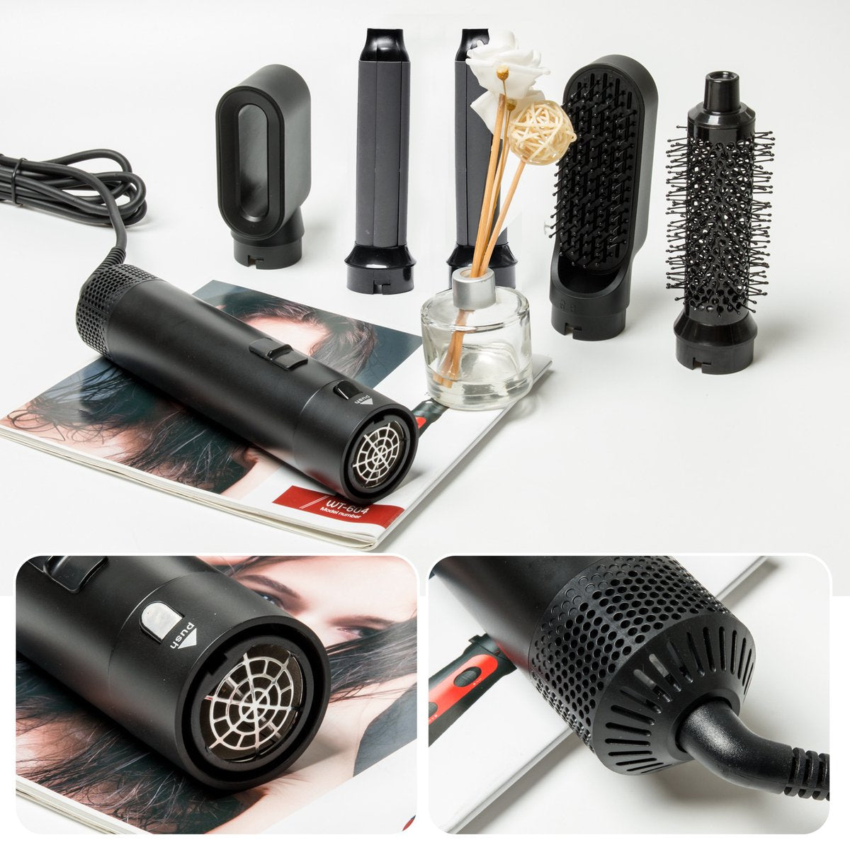 Hot Air Brush 5 In 1, Multifunctional